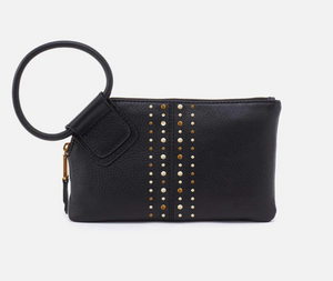 Sable Wristlet Black W/ Studs