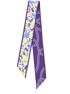 TCU Skinny Scarf