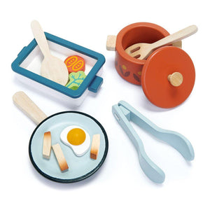 
            
                Load image into Gallery viewer, Pots &amp;amp; Pans Wooden Toy
            
        