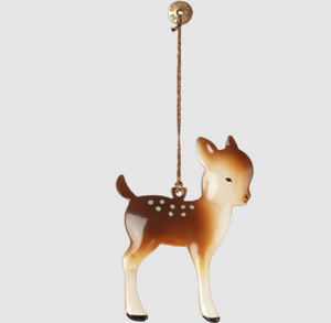 Bambi Metal Ornament