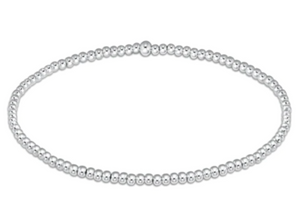 
            
                Load image into Gallery viewer, Classic Sterling 2mm Bead Bracelet
            
        
