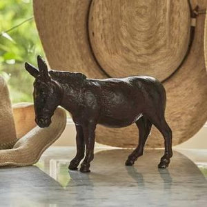 El Burro Donkey Iron Sculpture