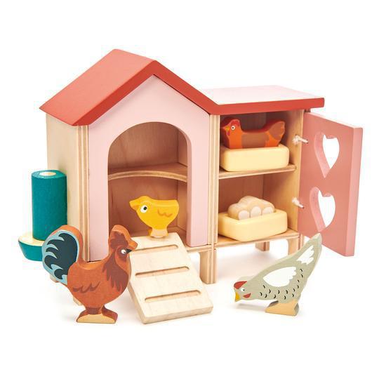 
            
                Load image into Gallery viewer, Chicken Coop Wooden Toy
            
        