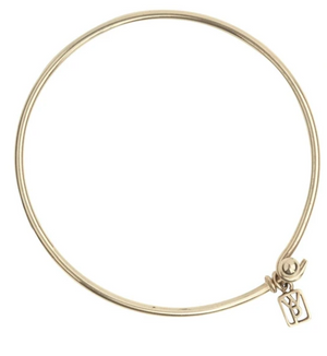 
            
                Load image into Gallery viewer, Wire Bangle Brass
            
        