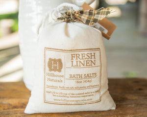 Fresh Linen Bath Salts