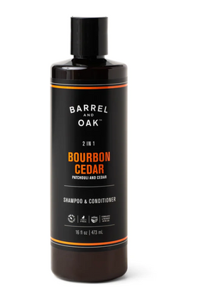 Bourbon Cedar 2 in 1 Shampoo