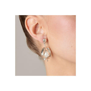 Inorbit Silver Plated Earrings