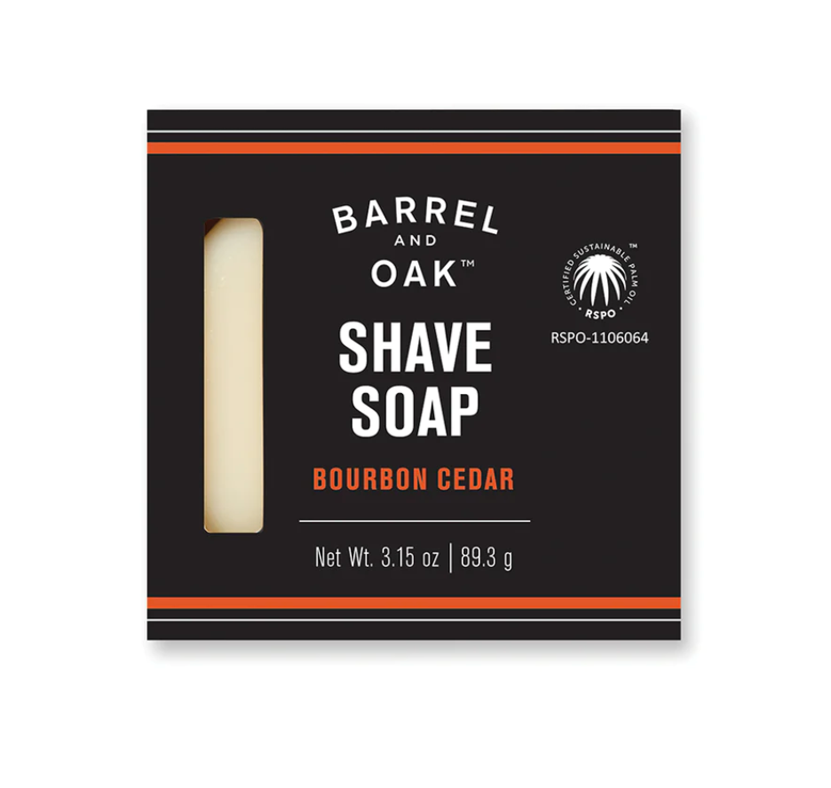 Bourbon Cedar Classic Shave Soap