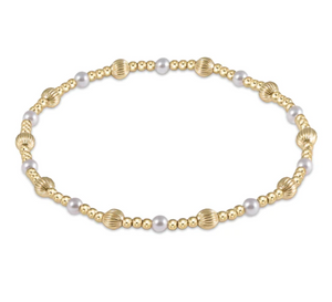 Dignity Sincerity 4mm Bracelet Pearl