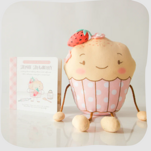 Stephie Strawberry Snuggle Muffin Set