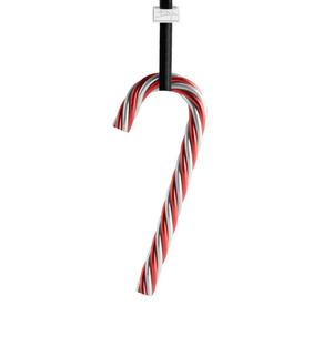 Candy Cane Ornament Red