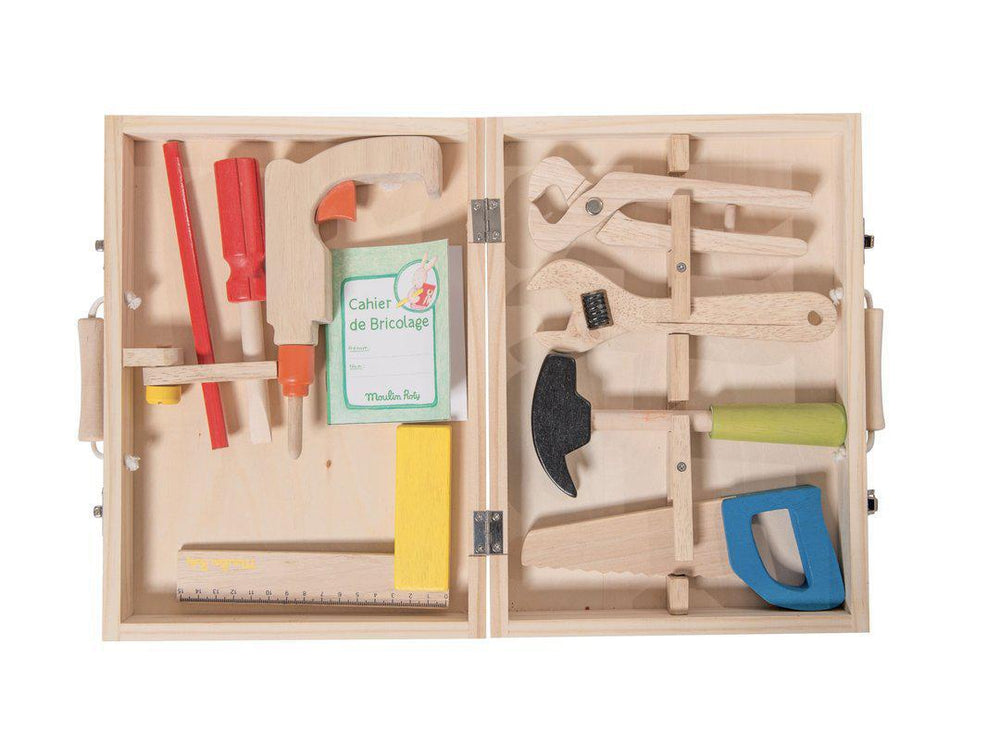 "I am Working" Wooden Tool Set