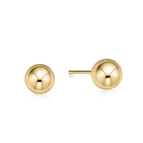 
            
                Load image into Gallery viewer, Classic 8mm Ball Stud - Gold
            
        